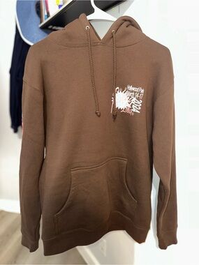 2024’ Rolling Loud festival Brown Graphic Pullover Hoodie - Women